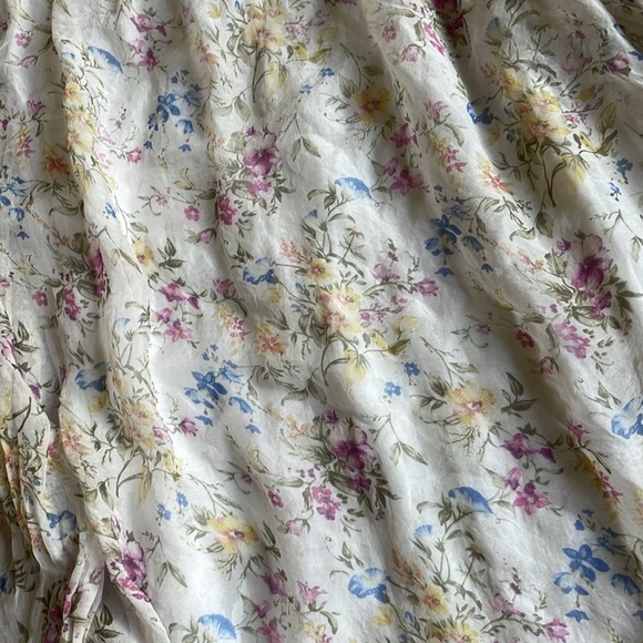 Vintage Viola Borghi Floral Pure Silk Top - Picture 11 of 16